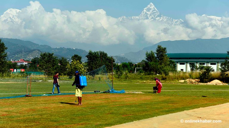 भुटानको पुरुष क्रिकेट टोलीले पोखरामा गण्डकी प्रदेश र क्यान–११ सँग अभ्यास खेल खेल्ने