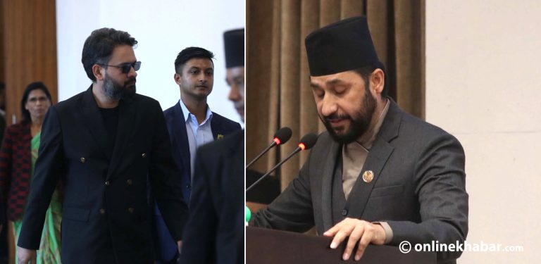 रविको लामिछानेको सम्बोधन सकिएलगत्तै प्रतिनिधिसभाबाट बाहिरिए प्रधानमन्त्री बालेन