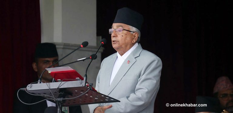 राष्ट्रपति पौडेलले साढे ३ बजे राष्ट्रका नाममा सम्बोधन गर्ने