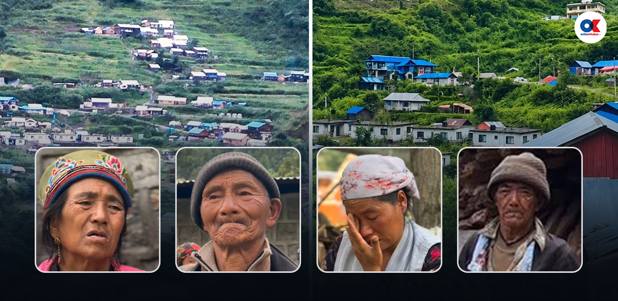 तिब्बतसँग जोडिएको टेताङ्छे : बाढीले त छोएन, चुल्हो बल्न छोड्यो