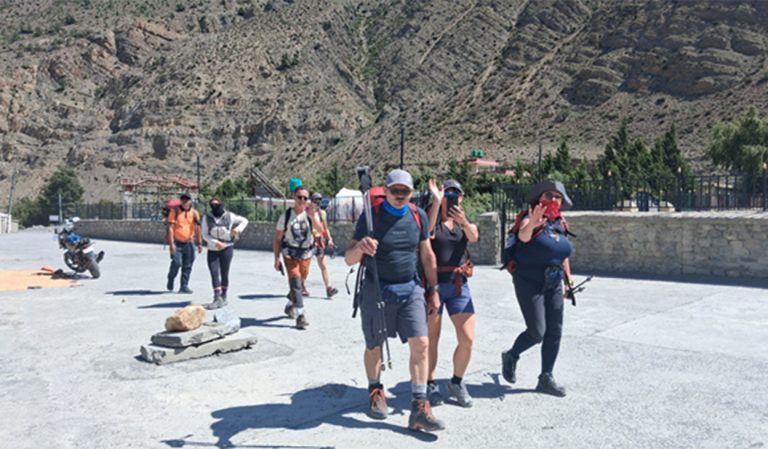 रसुवा बाढीपछि मुस्ताङमा पर्यटक आगमन घट्यो