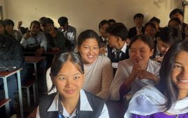 अस्थायी भवनबाट सुरु हुन थाल्यो त्रिशूली माविमा पढाइ