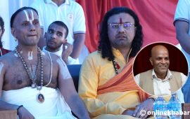 अमरेशको प्रश्न– विवादित धर्मगुरुलाई अगाडि, मन्त्रीलाई पछाडि राखेर के गर्न खोजेको ?