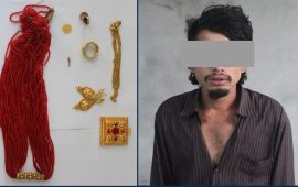 सुनका गहना चोरी आरोपमा एक जना पक्राउ