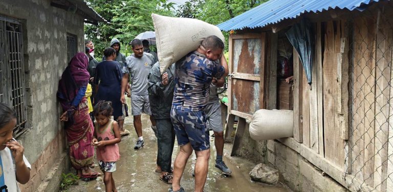 जोगबुडामा बाढी आएपछि ‍पटराखल्लाका ९ परिवार सुरक्षित स्थानमा सारियो