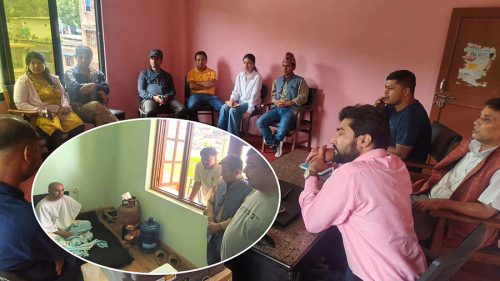 बाढी प्रभावित र बेपत्ता पत्रकारका परिवारसँग पत्रकार महासंघको संवाद र सहयोग
