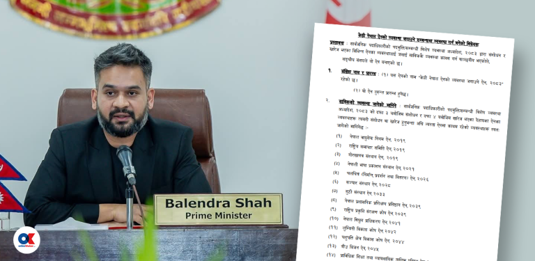 अध्यादेशको ‘चरम दुरुपयोग’ देखाउने दुई दफाको विधेयक