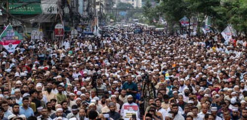 बङ्गलादेशमा ऊर्जा सङ्कटविरुद्ध विपक्षीको विरोध र्‍याली