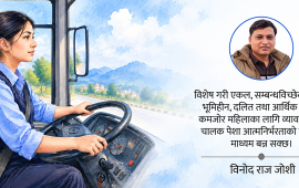 स्टेयरिङमा कोमल हात : महिला चालक बढाउनु किन आवश्यक ?