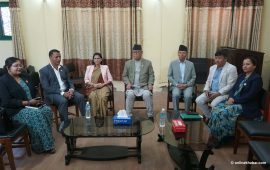 विपक्षी दलको बैठक सिंहदरबारमा सुरु