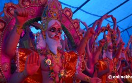भोलि विश्वकर्मा पूजा, यसरी भयो मूर्ति सजावट (तस्वीरहरू)