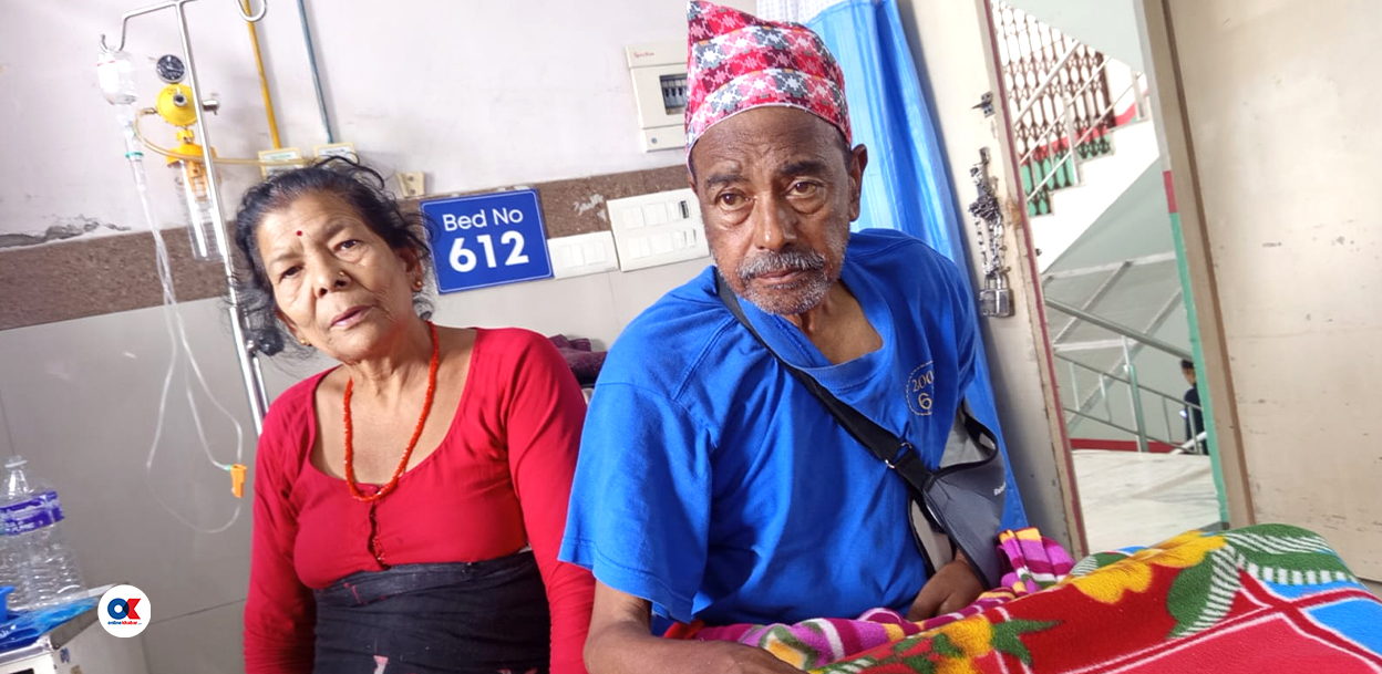 ७३ वर्षीया चरीले बाढीसँग जुधेर श्रीमान्‌लाई बचाइन्, बुढेसकालमा खोज्दैछिन् बाँच्ने आधार