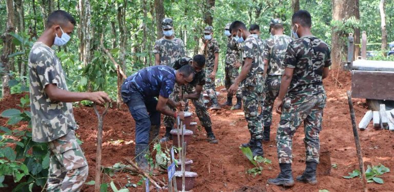 चितवनमा शव व्यवस्थापन गरिएको ठाउँमा स्मृति उद्यान बनाइने