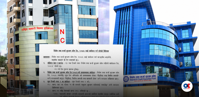 कर्जा सुरक्षण कोष वित्तीय संस्थाभन्दा सहकारीलाई महँगो, समस्याग्रस्त हुँदै निक्षेप फिर्ता