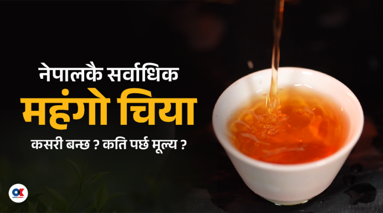 नेपालकै सर्वाधिक महंगो चिया कसरी बन्छ ?