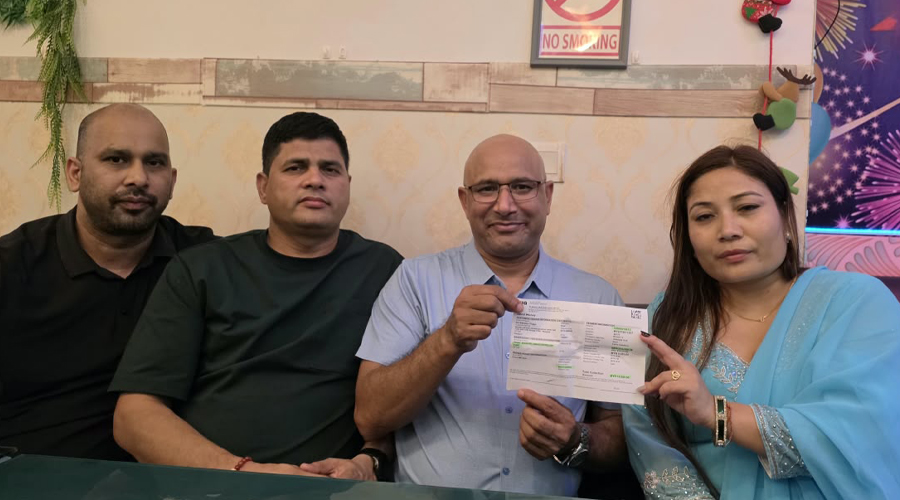 जनउद्धार केन्द्र मलेसियाद्वारा बाढीपीडितका लागि ३ लाख ७३ हजार रुपैयाँ सहयोग