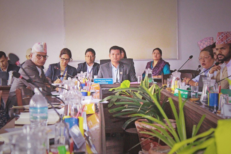 जलवायु न्यायबारे सरकारलाई संसदीय समितिको ११ बुँदे सुझाव