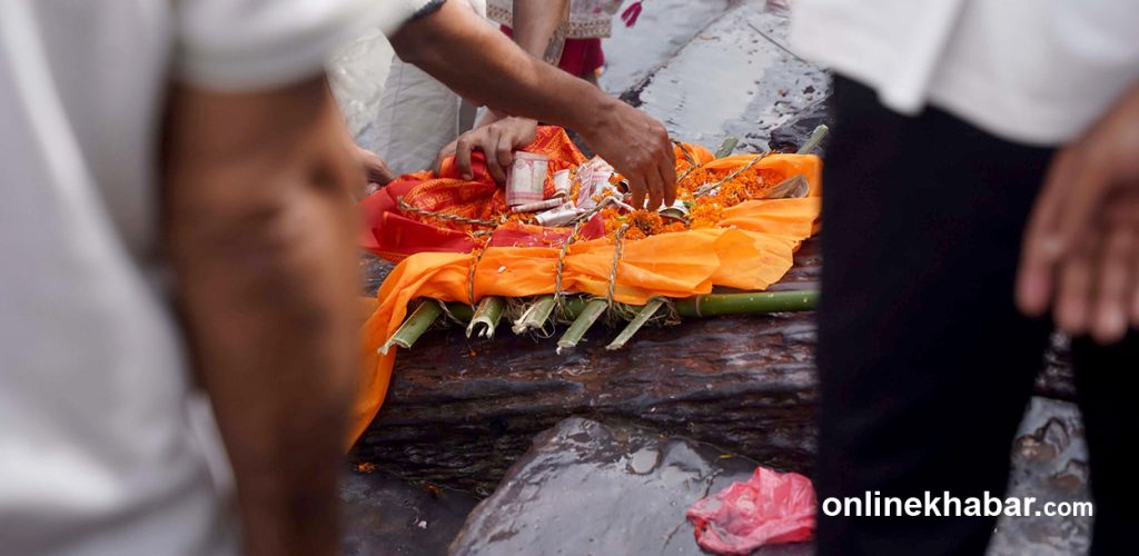 थातथलो छाडेर काजकिरिया
