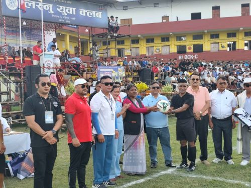 २४औ लिस्नु कप फुटबल : उद्घाटन खेलमा कपिलवस्तु ११ विजयी