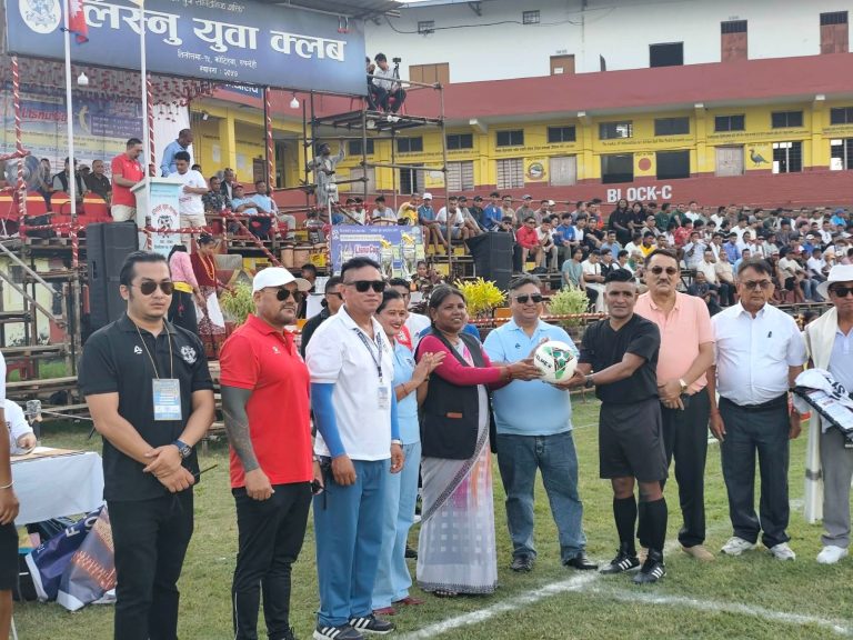 २४औ लिस्नु कप फुटबल : उद्घाटन खेलमा कपिलवस्तु ११ विजयी