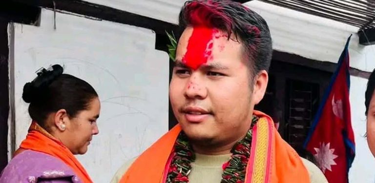 जाजरकोटमा २१ वर्षका युवा बने कांग्रेस वडा सभापति
