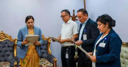 चिकित्सा विज्ञान राष्ट्रिय प्रतिष्ठानमा तीन पदाधिकारी नियुक्त