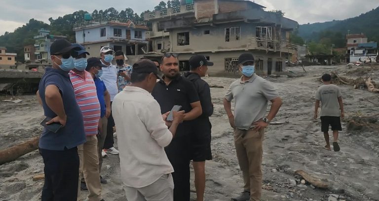 क्षतिग्रस्त पूर्वाधार निर्माणमा सहयोग गर्ने निर्माण व्यवसायी महासंघको प्रतिबद्धता