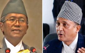 रेग्मी र राईविरुद्ध महाभियोगको माग गर्दै संसद् सचिवालयमा निवेदन