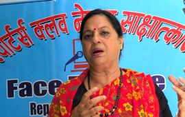 कांग्रेसको नेतृत्वमा गगन थापाको विकल्प छैन : उपसभापति भुसाल