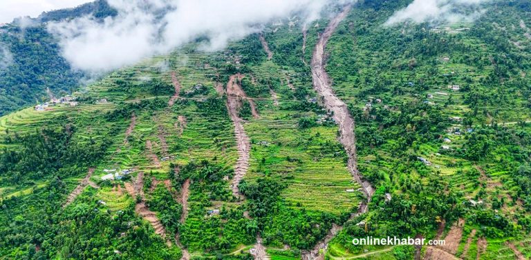 बाढीपहिरोले जाजरकोटमा कृषि र पशुपालनमा ठूलो क्षति