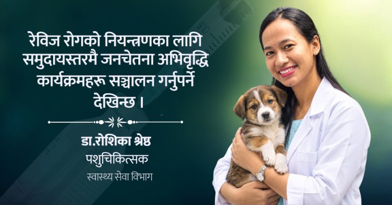 साना कुकुरले टोक्दा रेबिज सर्दैन भन्ने बुझाइ गलत
