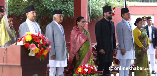 शीतलनिवासमा संविधान दिवसको विशेष समारोह, हेर्नुस् तस्वीरहरू