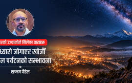 उज्यालोको मूल्य चुकाइरहेको आकाश