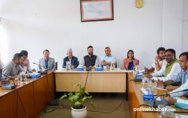 सिंहदरबारमा सर्वदलीय बैठक सुरु