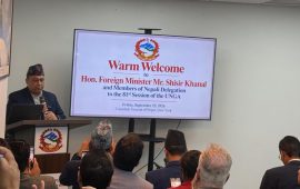 अन्तर्राष्ट्रिय वित्तीय संरचनामा सुधार गर्न परराष्ट्रमन्त्री खनालको आह्वान