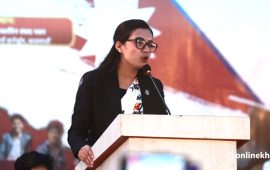 जेनजीलाई मन्त्री गौतमले भनिन्– सरकारमाथि विश्वास राख्नुस्, काम गर्छ
