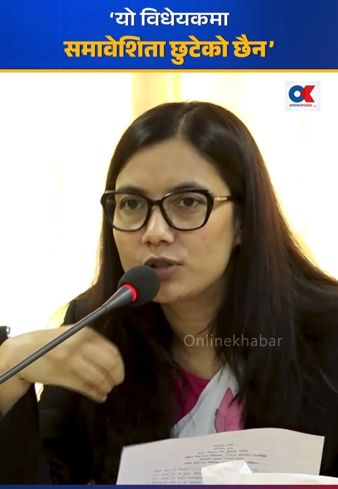‘यो विधेयकमा समावेशिता छुटेको छैन’