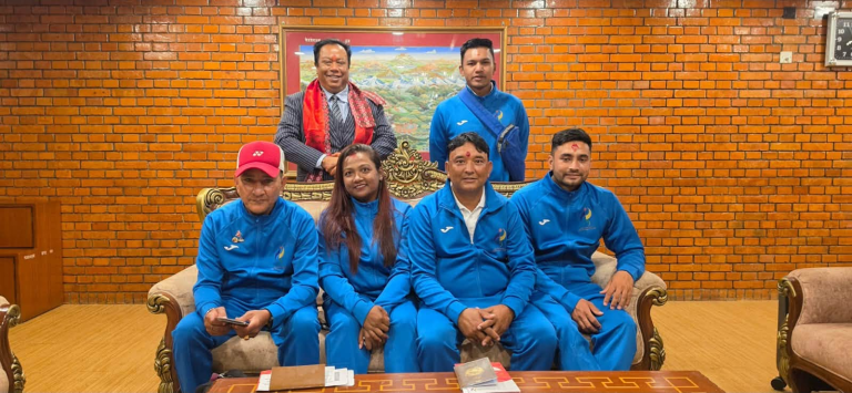 २०औं एसियन गेम्सः नेपालका सफ्ट टेनिसका सबै खेलाडी पदकविहीन