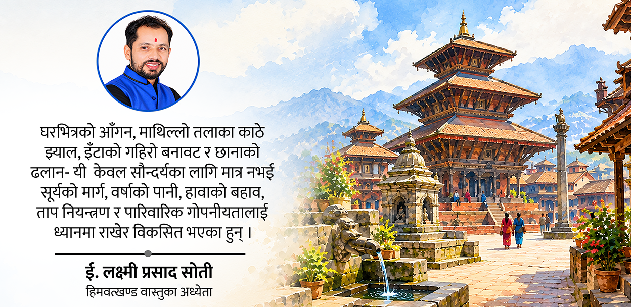 नेवारी वास्तुशास्त्र : काठमाडौंको इतिहास