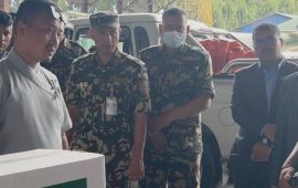 नाम्रुङका बाढी पीडितलाई राहत पठाइँदै