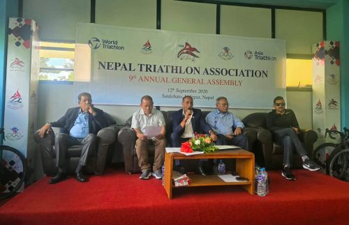 ट्रायथलन संघको साधारण सभा सम्पन्न, राष्ट्रिय खेलकुदमा समावेश गर्न पहल जारी