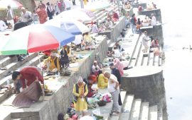 सोह्र श्राद्धको अन्तिम दिन पशुपतिनाथमा चहलपहल
