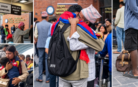 यहाँ दुईवटा देश छन्, एउटा देशका गरिबहरू रुँदै-रुँदै देश छाड्दैछन्