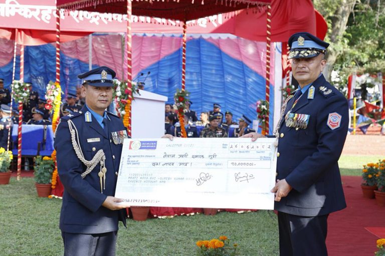 असइको ११३औं समूहले स्थापना गर्‍यो १० लाखको अक्षयकोष