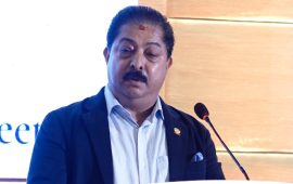 भारतसँगको व्यापार घाटा घटाउन र लगानी बढाउन संयुक्त पहल आवश्यक : अध्यक्ष श्रेष्ठ