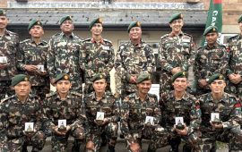 बेलायतमा गस्ती अभ्यासमा नेपाली सेनाले लगातार तेस्रो वर्ष स्वर्ण पदक जित्यो