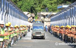 बेत्रावतीमा बेलिब्रिज, ४७ दिनपछि जोडियो रसुवा (तस्वीरहरू)