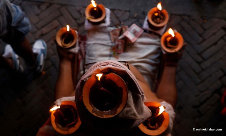 मनाइयो ब्रह्मायणी जात्रा, बालियो बत्ती (तस्वीरहरु)