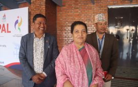 एमाले वरिष्ठ नेता विद्या भण्डारी चीन प्रस्थान