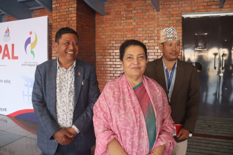 एमाले वरिष्ठ नेता विद्या भण्डारी चीन प्रस्थान